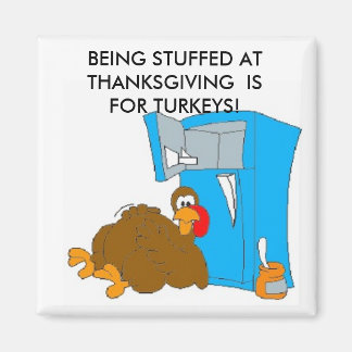 Turkeystuffing, STUFFAT VID THANKSGIVING ... Magnet