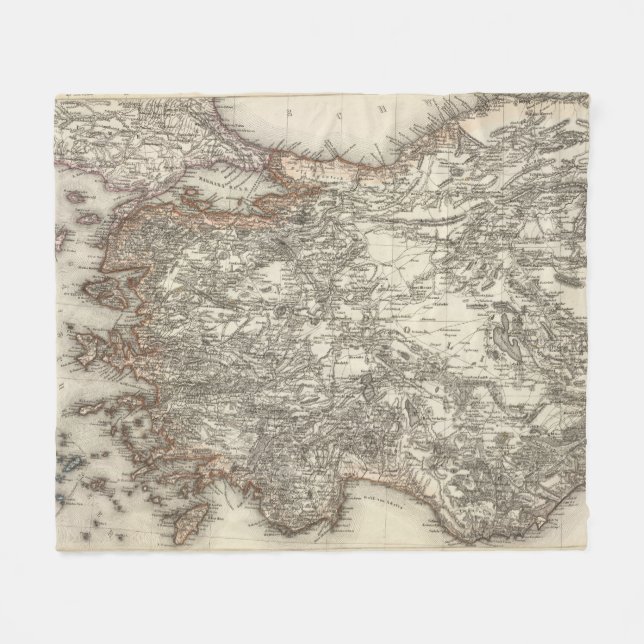 Turkiet 2 fleecefilt (Framsidan (Horisontell))