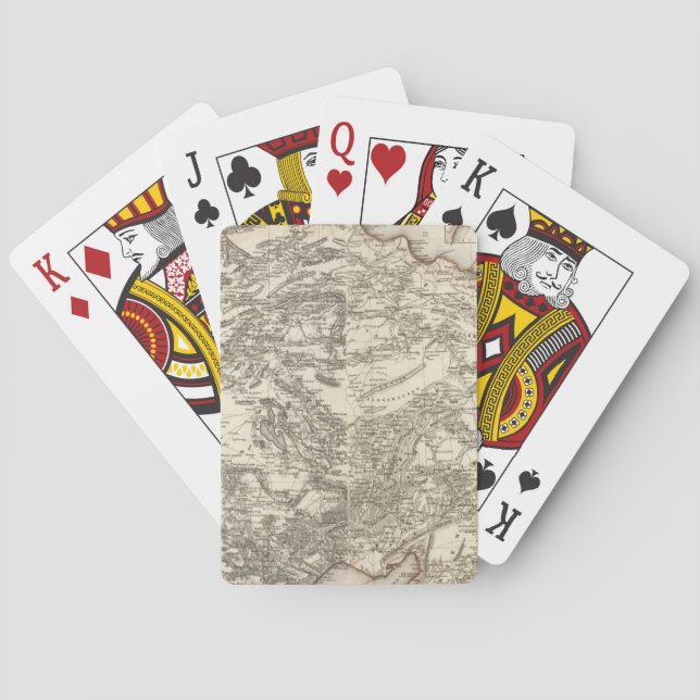 Turkiet 5 2 spel kort (Baksidan)