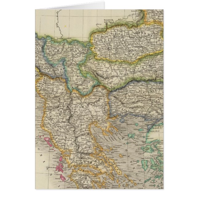 Turkiet 6 hälsningskort (Framsidan)