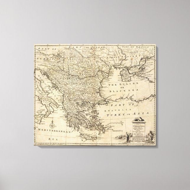 Turkiet 7 canvastryck (Framsida)