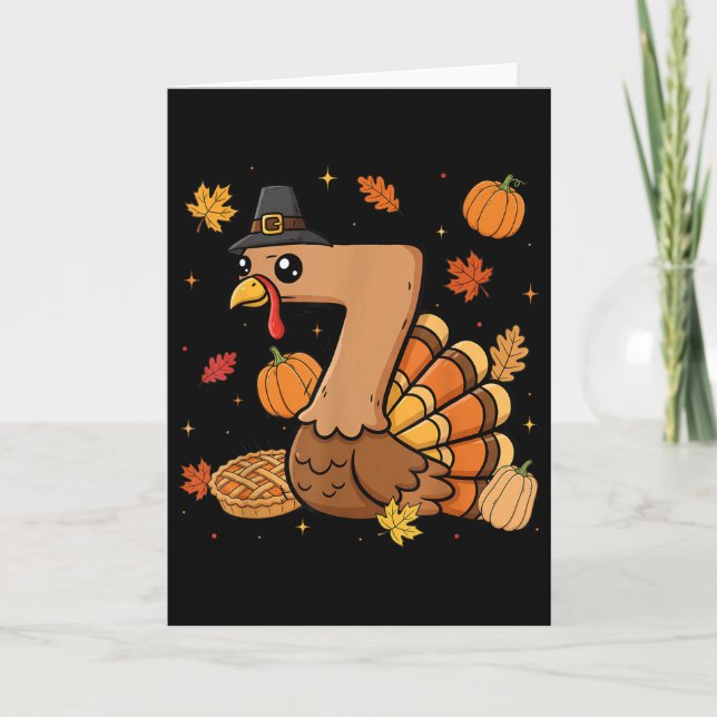 Turkiet 7 Thanksgiving Pumpa Gen Z Alpha Meme Matt Kort (Framsida)