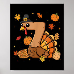 Turkiet 7 Thanksgiving Pumpa Gen Z Alpha Meme Matt Poster