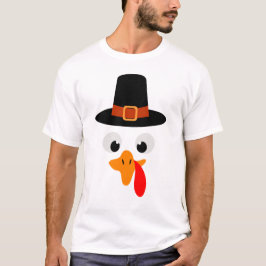 Turkiet Ansikte Boy, Thanksgiving Manar T Shirt
