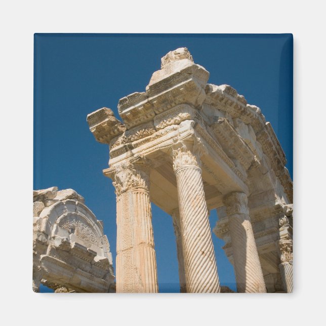 Turkiet Aphrodisias som romersk arkeologisk plats Magnet (Framsidan)