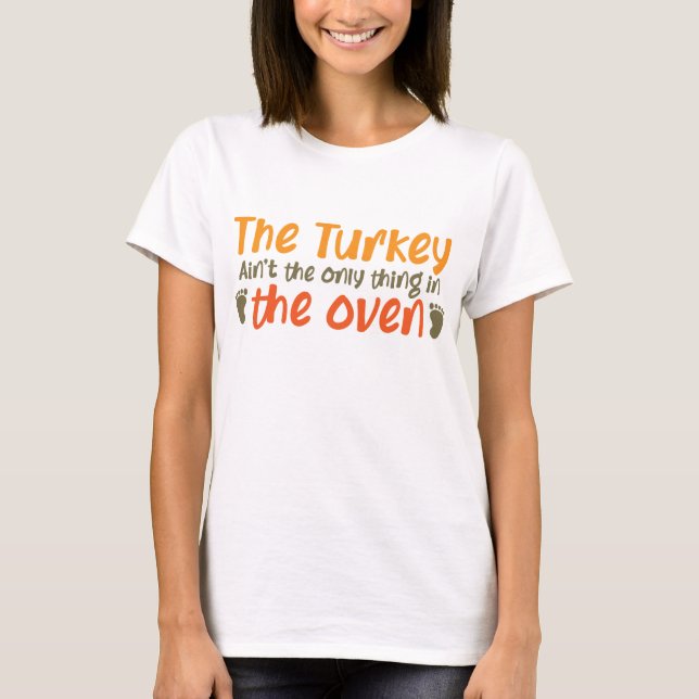 Turkiet är det enda Sak i Oven T Shirt (Framsida)