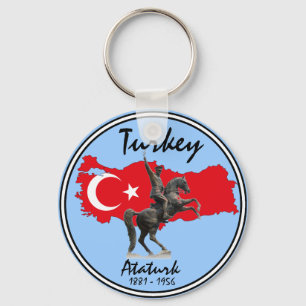 Turkiet-Ataturk Nyckelring