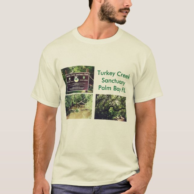Turkiet bäckT-tröja T Shirt (Framsida)