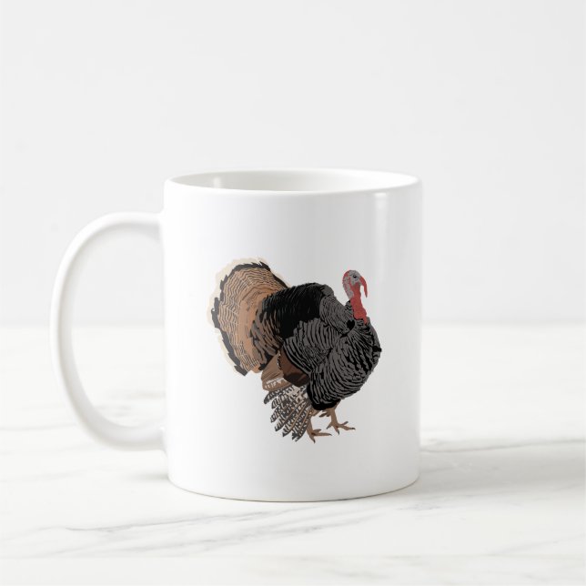 Turkiet Bird  Kaffemugg (Vänster)