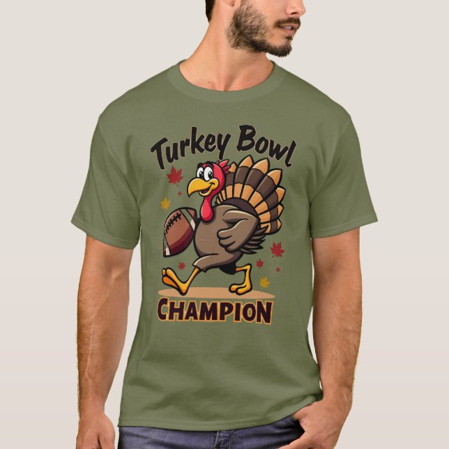 Turkiet Bowl Champion T Shirt (Framsida)
