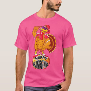 Turkiet-dagen i Småbarn, happy thanksgiving, Turki T Shirt