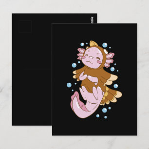 Turkiet Disguise Axolotl Kul Vykort
