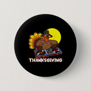 Turkiet DJ Thanksgiving Day Coola Fall Dance Music Knapp