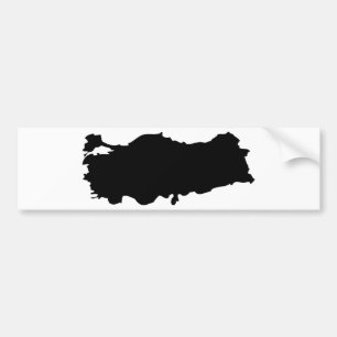Turkiet drar upp konturernaa av symbolen bildekal