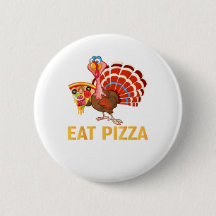 TURKIET EAT PIZZA Shirt Vuxen Vegan Kids funny än Knapp