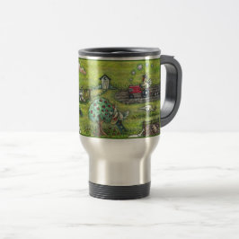 TURKIET FARM THANKSGIVING FUNNY TRAVEL COMMUTER MU RESEMUGG