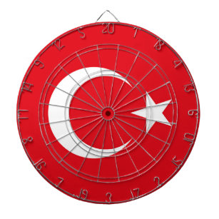 Turkiet Flagga Darttavla