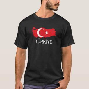 Turkiet Flagga Design, Turkiet Flagga, Turkiet Kar T Shirt