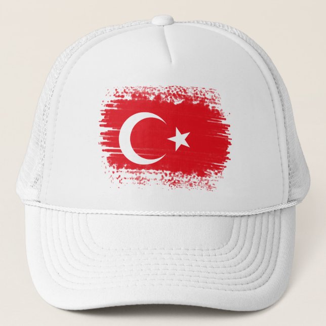 Turkiet flagga keps (Framsida)