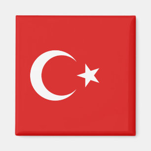 Turkiet Flagga Magnet