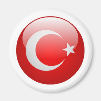 Turkiet Flagga Magnet