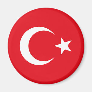 Turkiet Flagga Magnet