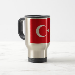 Turkiet flagga resemugg