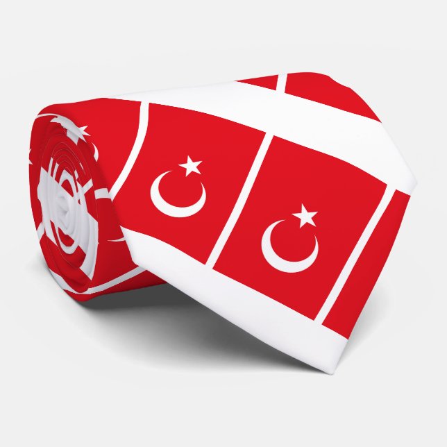Turkiet Flagga Slips (Rullad)