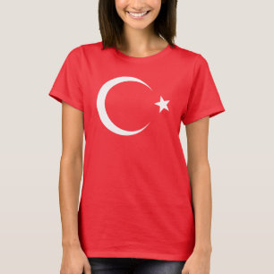 Turkiet flagga tröja