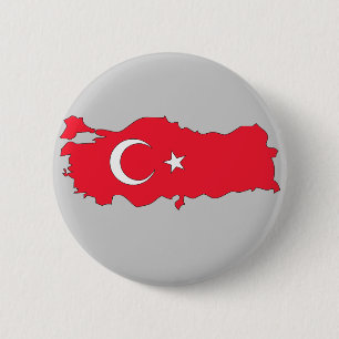 Turkiet flaggakarta knapp