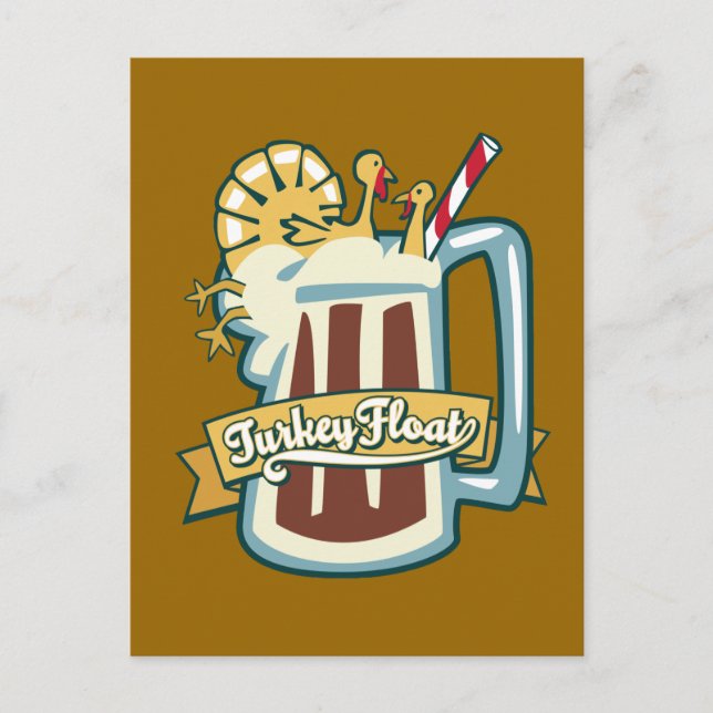 Turkiet Flyter Vykort (Framsida)