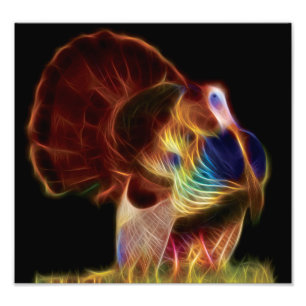 Turkiet Fractal Fototryck