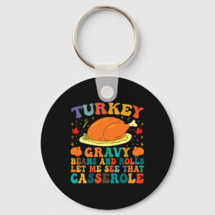 Turkiet, grova bönor och rullar, låt mig se detta nyckelring