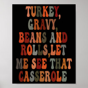 Turkiet, grova bönor och rullar, låt mig se detta  poster