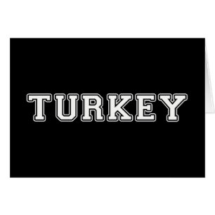 Turkiet Hälsningskort