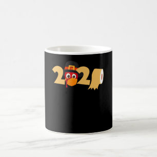 Turkiet Happy thanksgiving 2020 Kaffemugg