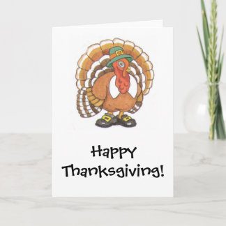 Turkiet happy thanksgiving! helgkort