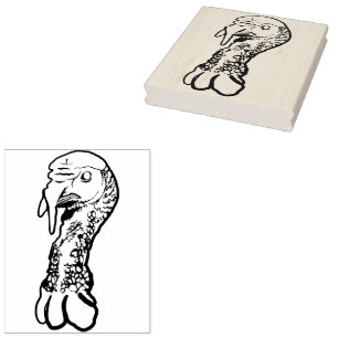 Turkiet Head Rubber Frimärke Stämpel