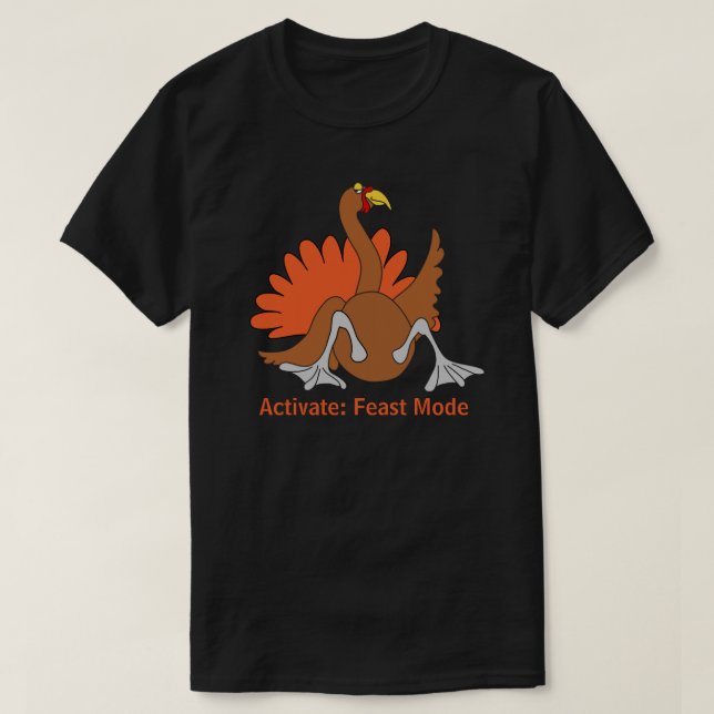 Turkiet Humor T-Shirt (Design framsida)