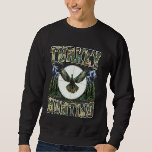 Turkiet Hunter Camouflage 90-talets Bootle Lång Ärmad Tröja