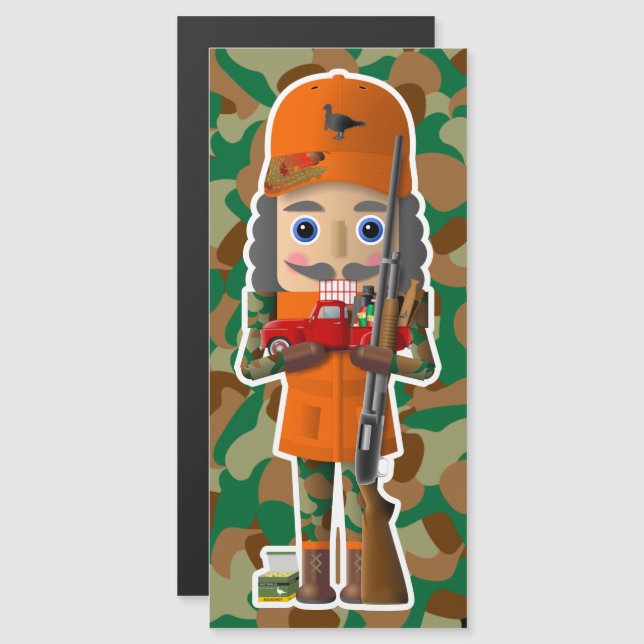 Turkiet Hunter Nutcracker med Little Red Lastbil (Fram/baksida)