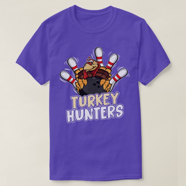 Turkiet Hunters Bowling Bowlareare T Shirt (Design framsida)