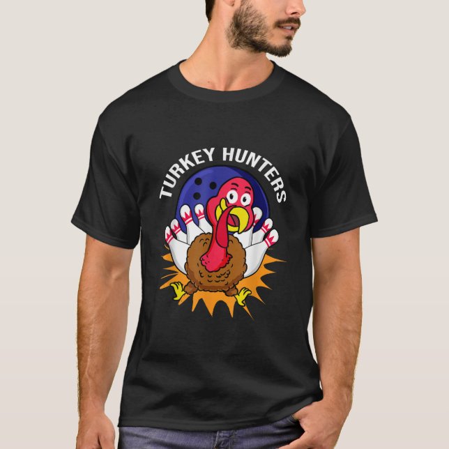 Turkiet Hunters Bowling T Shirt (Framsida)