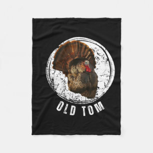 Turkiet Hunting Shirt Old Tom Gobbler Turkiet Hunt Fleecefilt