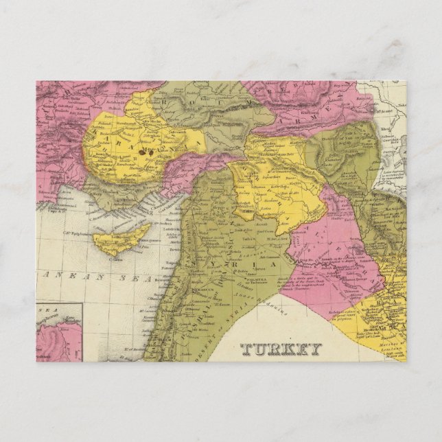 Turkiet i Asien 2 Vykort (Framsida)