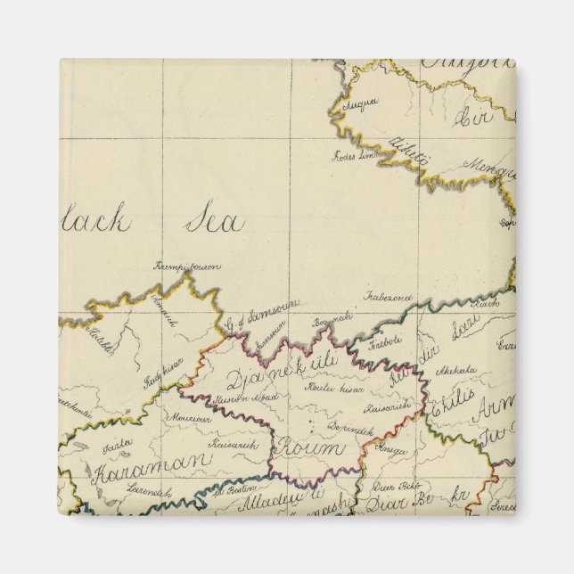 Turkiet i Asien 3 Magnet (Framsidan)