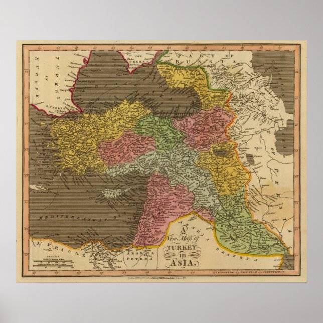 Turkiet i Asien 3 Poster (Framsidan)