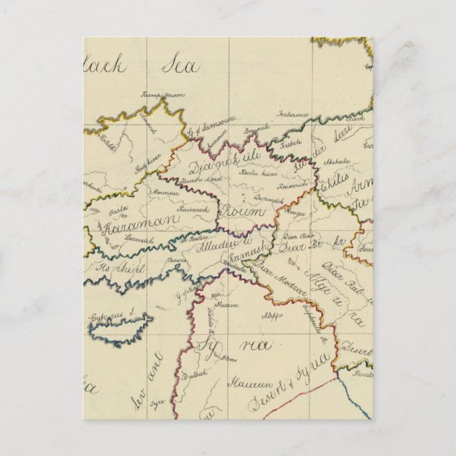 Turkiet i Asien 3 Vykort (Framsida)