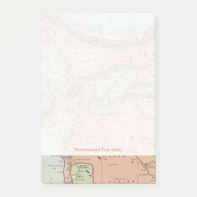 Turkiet i Asien 6 Post-it Block (Framsida)