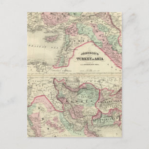Turkiet i Asien, Persien, Arabien, Beloochistan Vykort